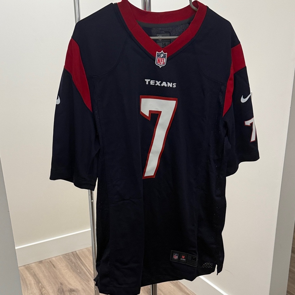 Houston Texans CJ Stroud Navy and Red Jersey